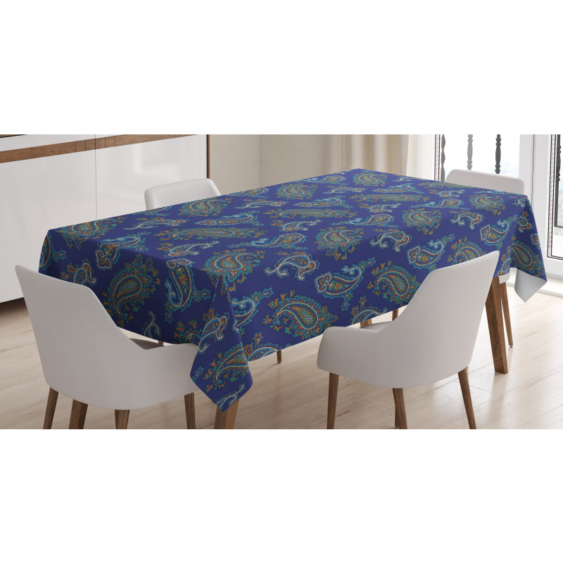 Droplet Motif Tablecloth