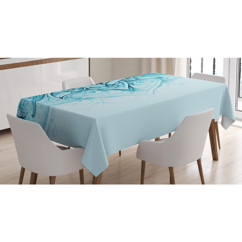 Ornamental Lace Tablecloth