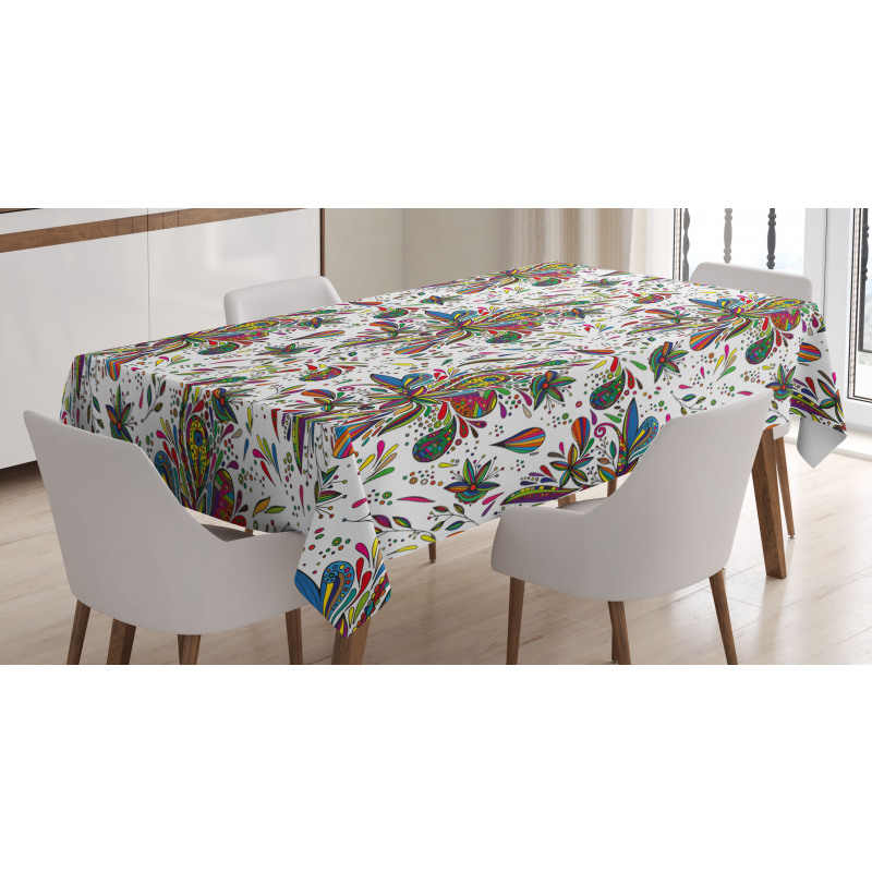 Flora Pattern Tablecloth