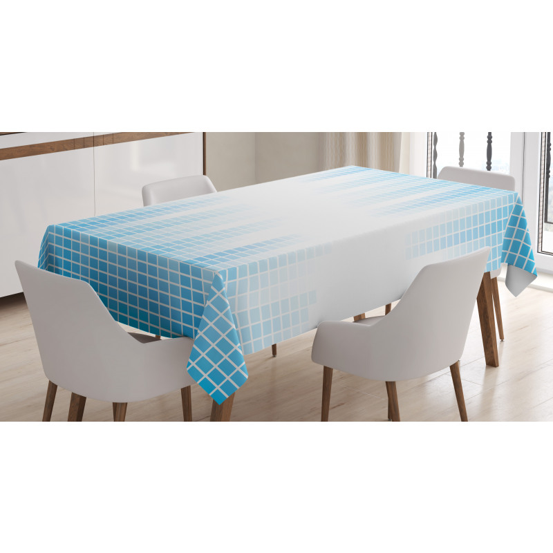 Geometric Squared Design Tablecloth