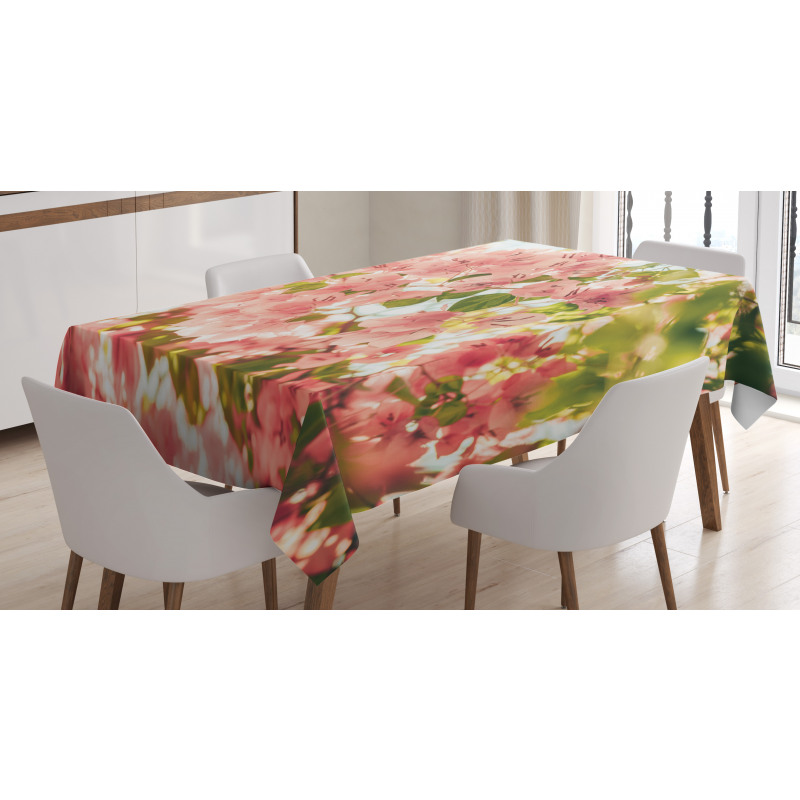 Sunny Summer Blossoms Tablecloth