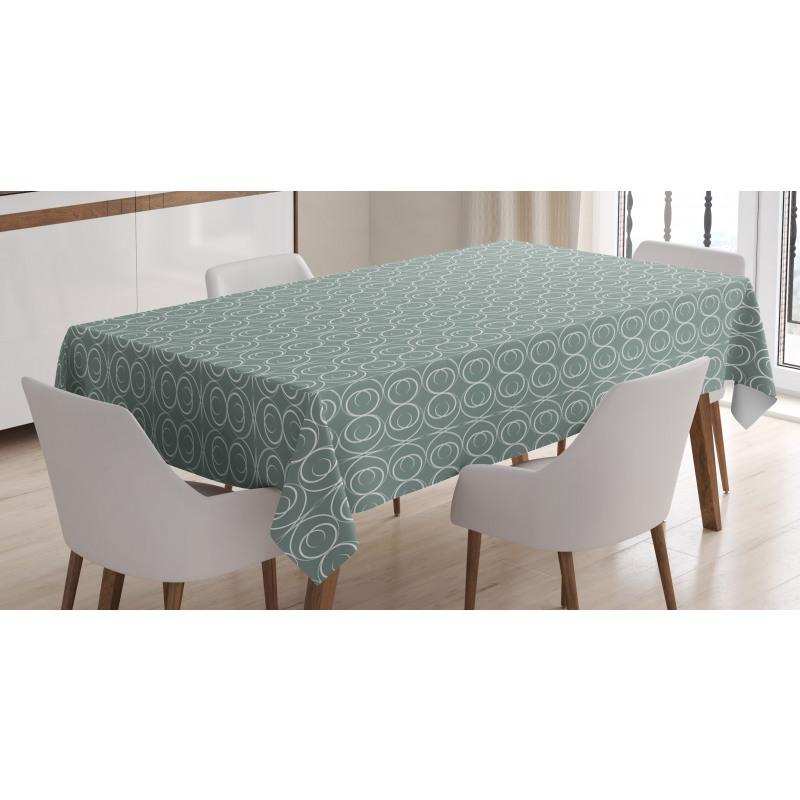 Delicate Floral Tablecloth