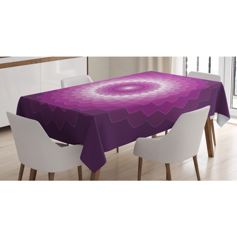 Optical Carnation Tablecloth