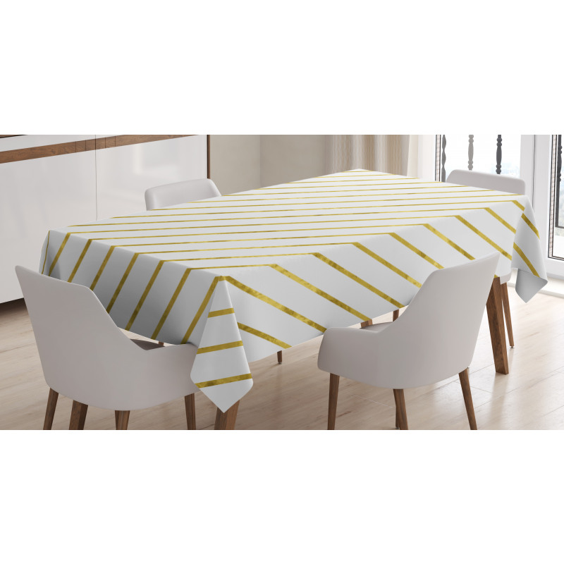 Geometric and Modern Tablecloth