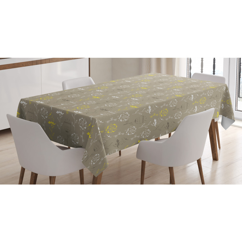 Flowers Butterfly Tablecloth