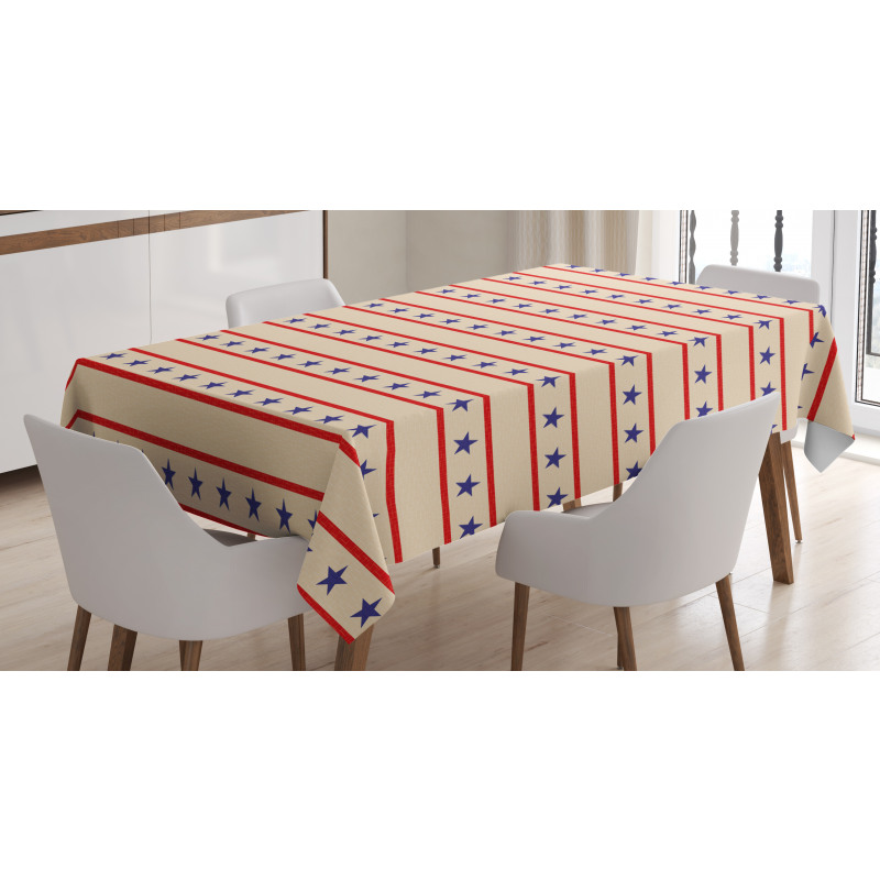 Nostalgic USA Tablecloth