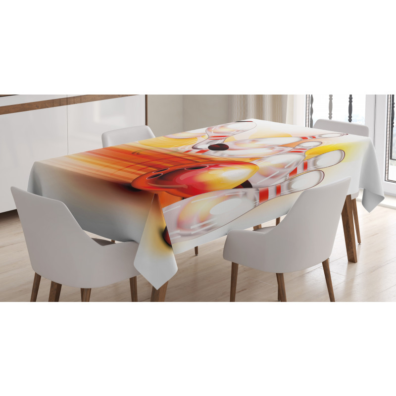 Falling Skittles Tablecloth