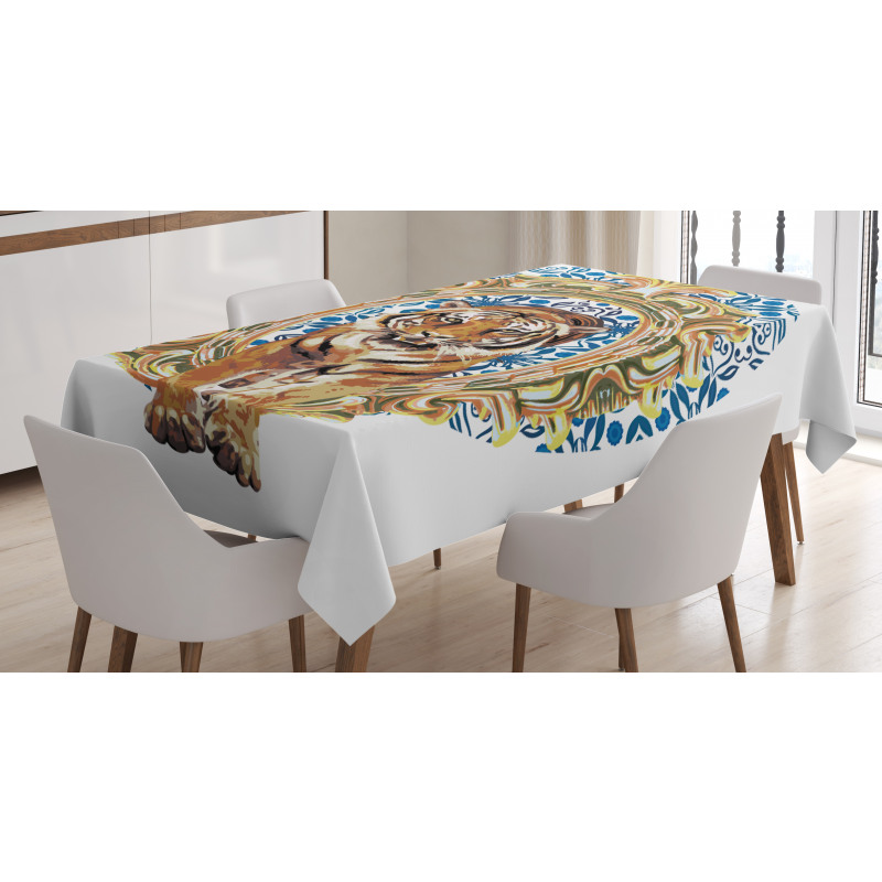 Japanese Exotic Adventure Tablecloth