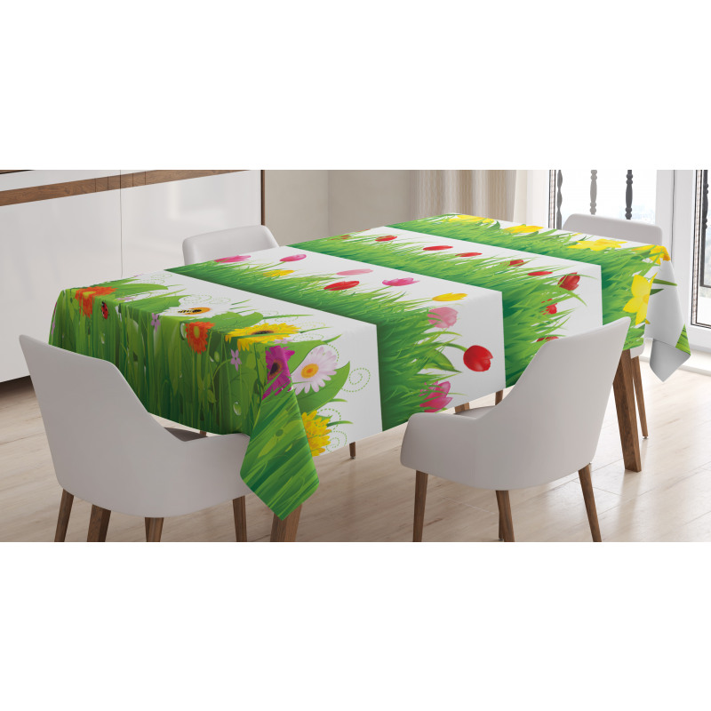 Nature Scenes Spring Tablecloth