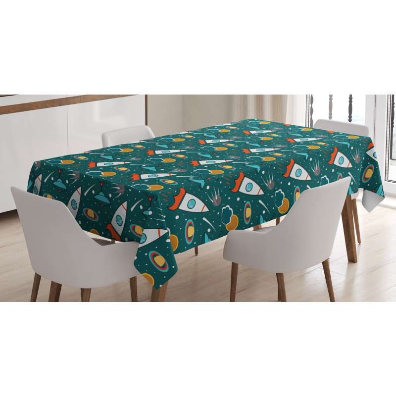 Outer Space Nebula Tablecloth