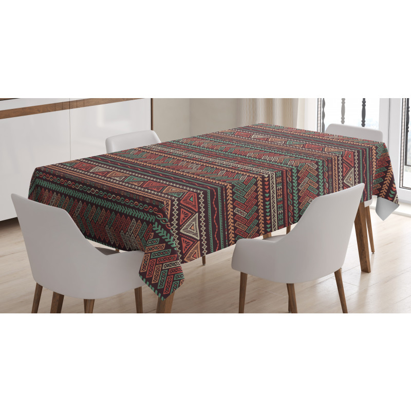 Latin American Motifs Tablecloth