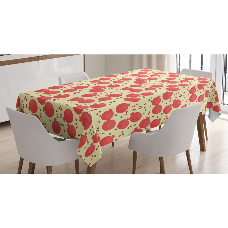 Pattern of Pomegranates Tablecloth