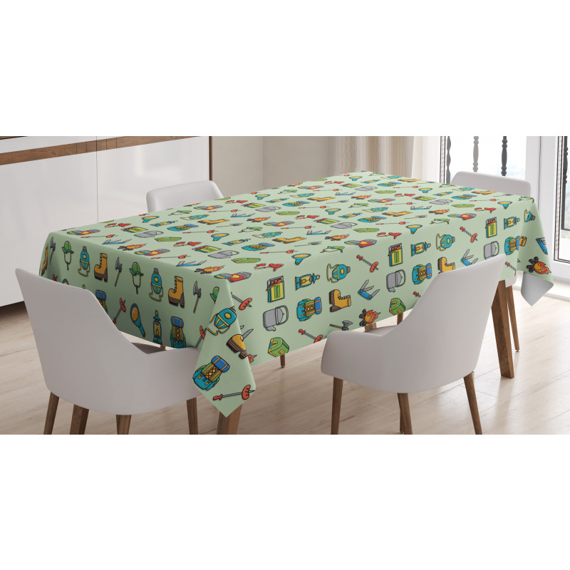 Outdoor Activity Tablecloth