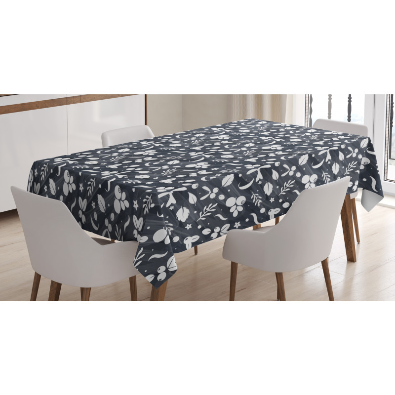 Leaf and Berry Tablecloth