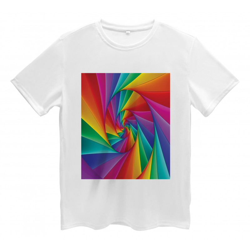 Abstract Art Vivid Swirl Men's T-Shirt
