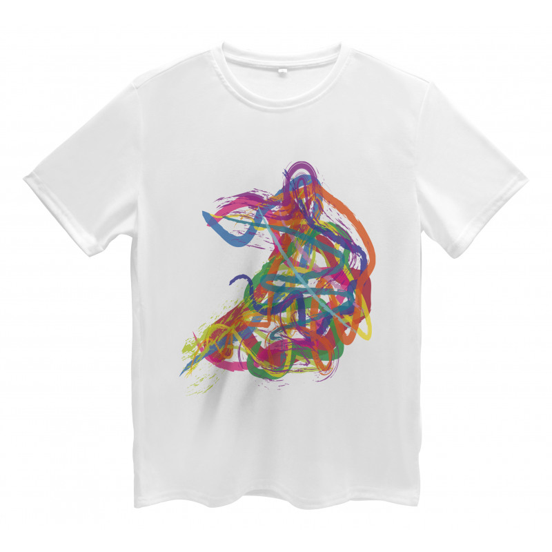 Abstract Art Dancer Men's T-Shirt