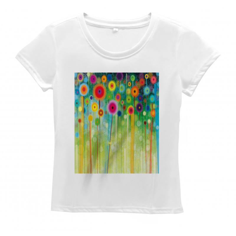 Abstract Art Dandelion Women's T-Shirt