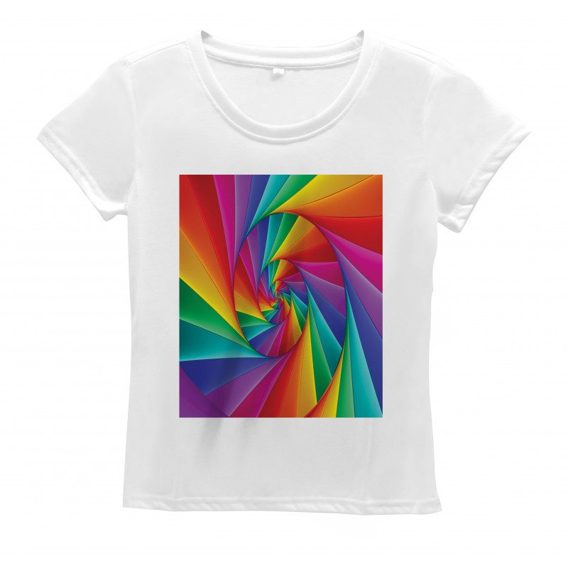 Abstract Art Vivid Swirl Women's T-Shirt
