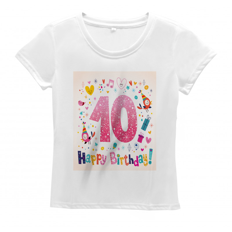 10 Years Kids Birthday Women's T-Shirt