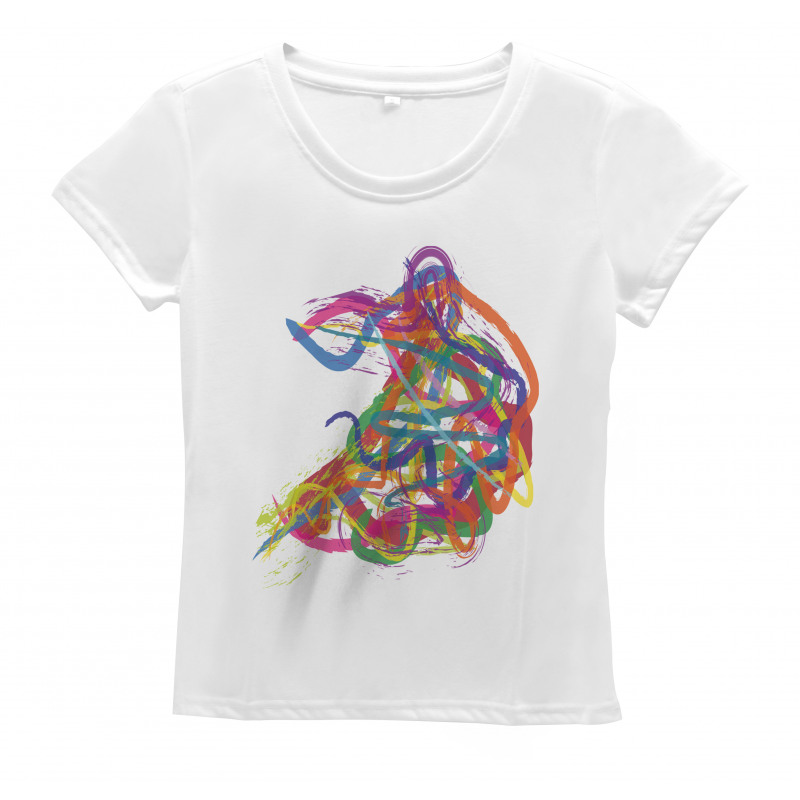 Abstract Art Dancer Women's T-Shirt