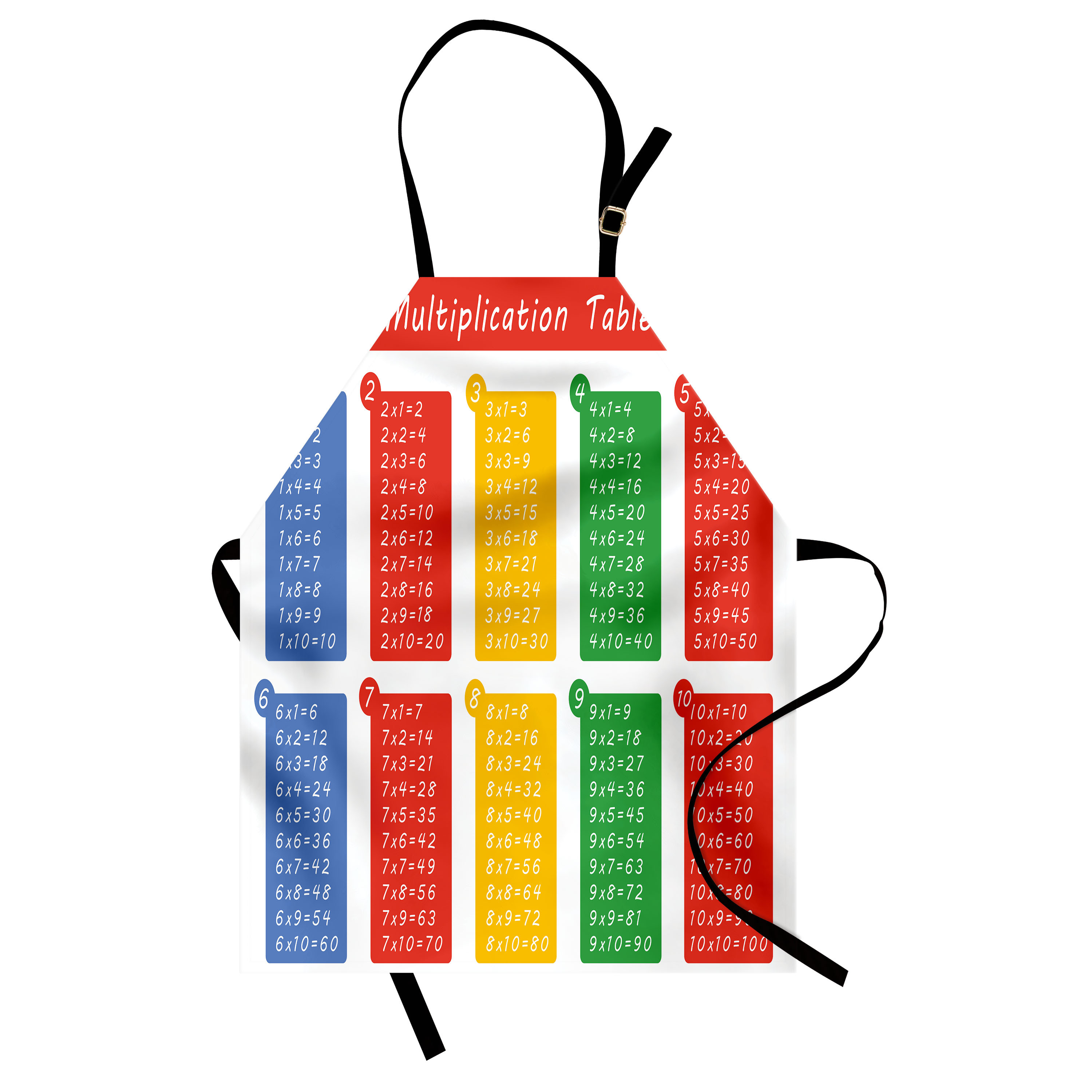 Ambesonne Apron Unisex Bib with Adjustable Strap for Working