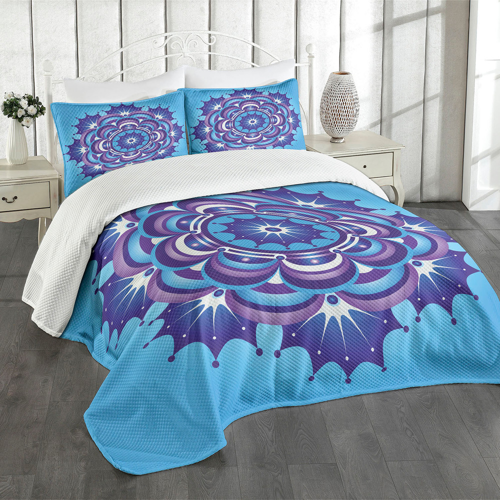 Mandala Tagesdecke Set Naher Osten Motiv Petals