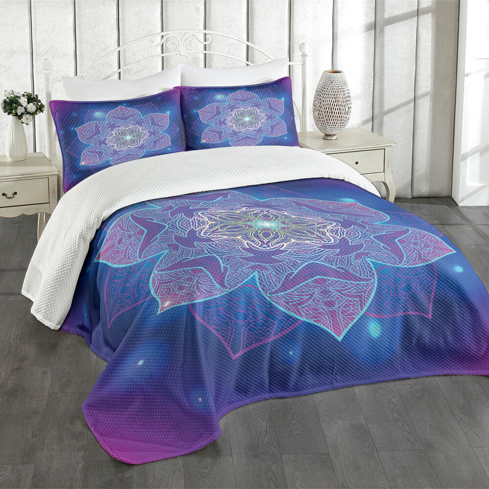 Stern-Mandala Tagesdecke Set Geometry Stil