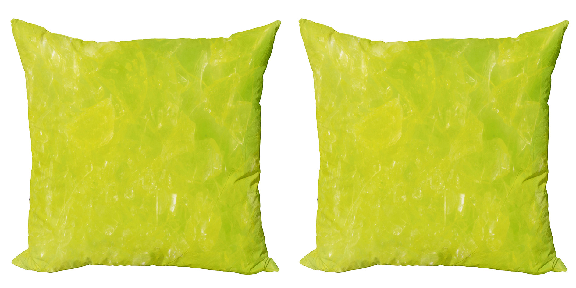 Lime Green Pillow Covers Pack of 2 Grunge Color eBay