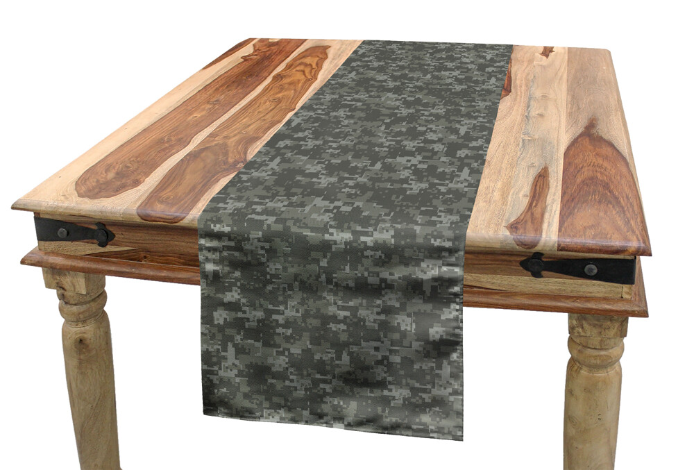 Camouflage Table runner Dark Forest Conceal