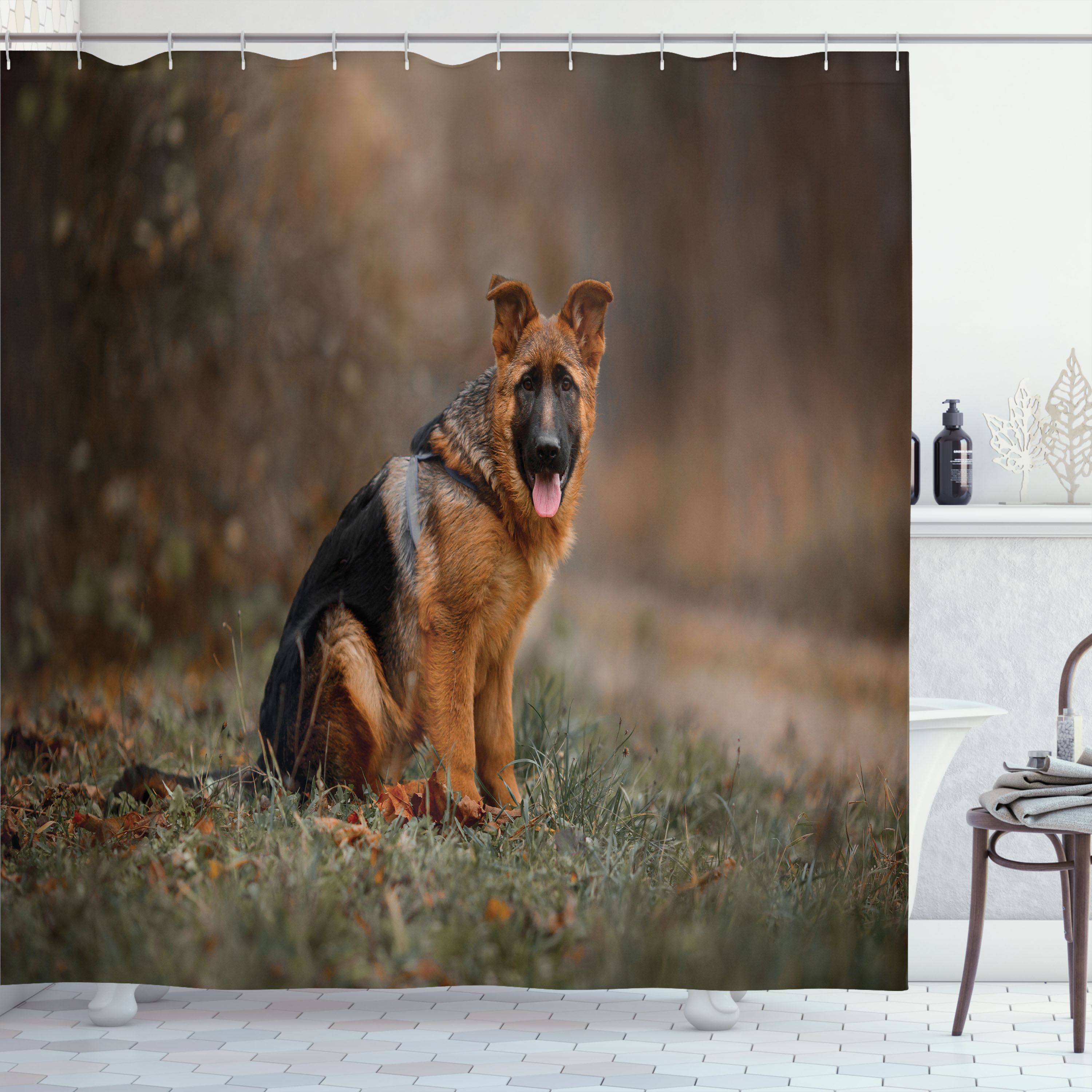 Niedlicher Corgi-Duschvorhang – Kawaii Design, Wasserdicht, 183x213 Cm, Perfekt Für Kids & Teenager-Badezimmer