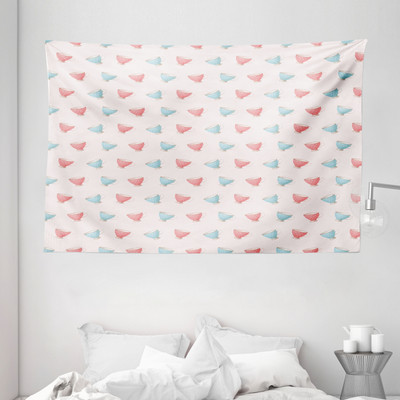 als Wandbehang Stoff (Breit)