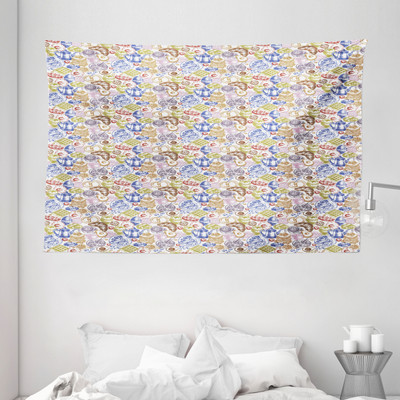 als Wandbehang Stoff (Breit)