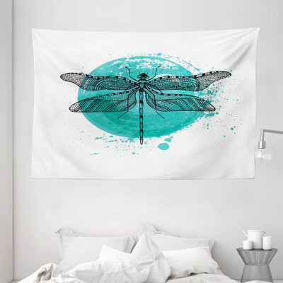 als Wandbehang Stoff (Breit)