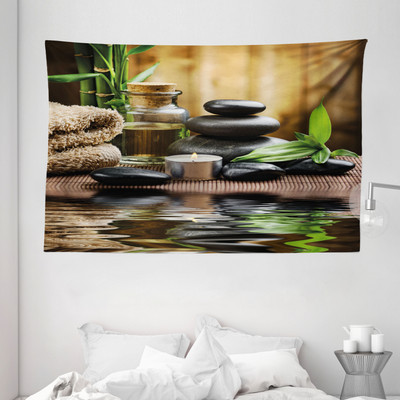 als Wandbehang Stoff (Breit)