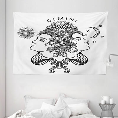 als Wandbehang Stoff (Breit)