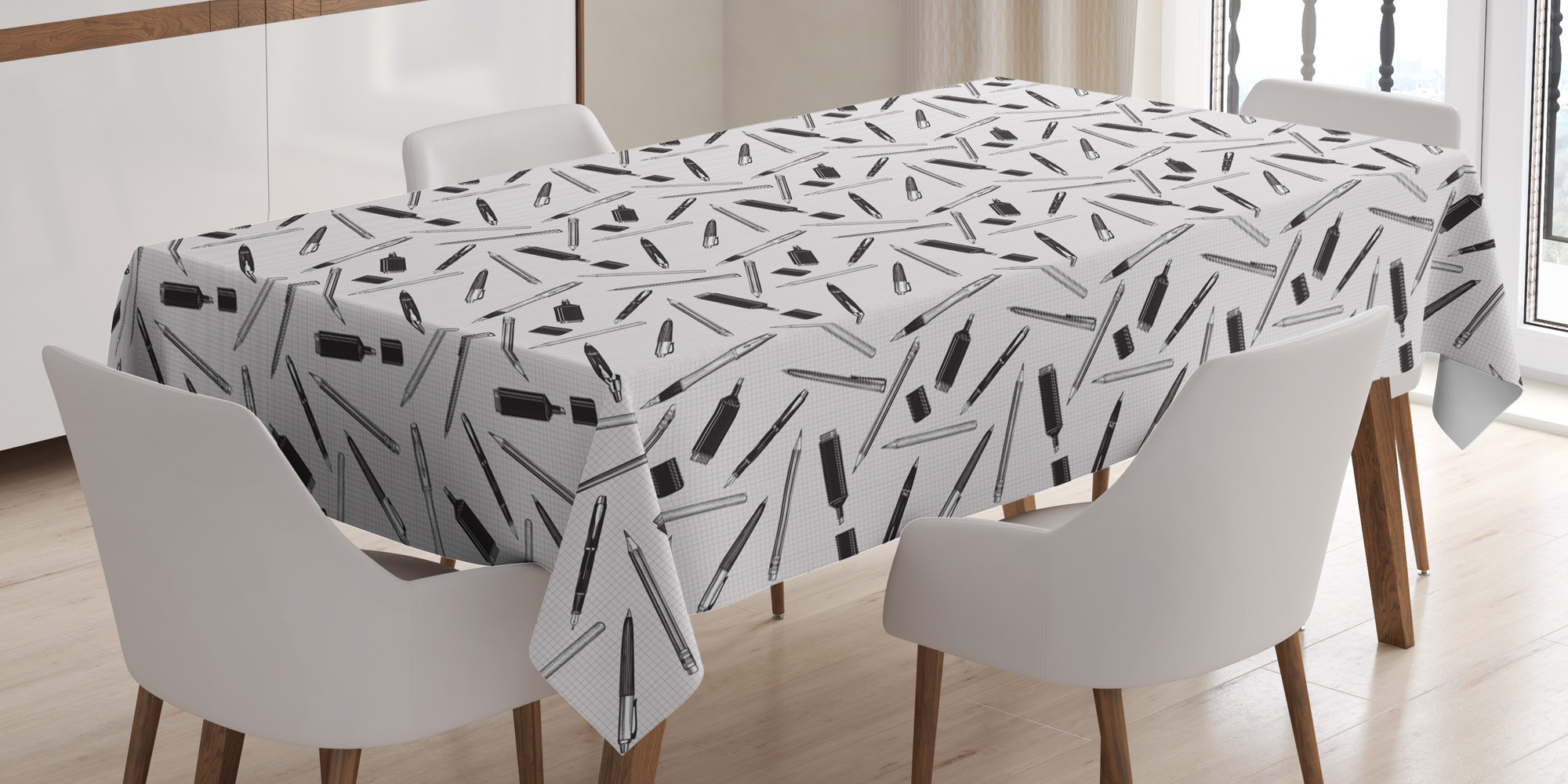 Stift Tischdecke Stifte und Marker auf Fliesen Papier - Bild 2 von 7